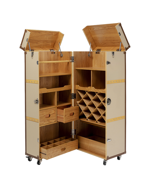 Kare - Bar Cabinet Venezia Cream