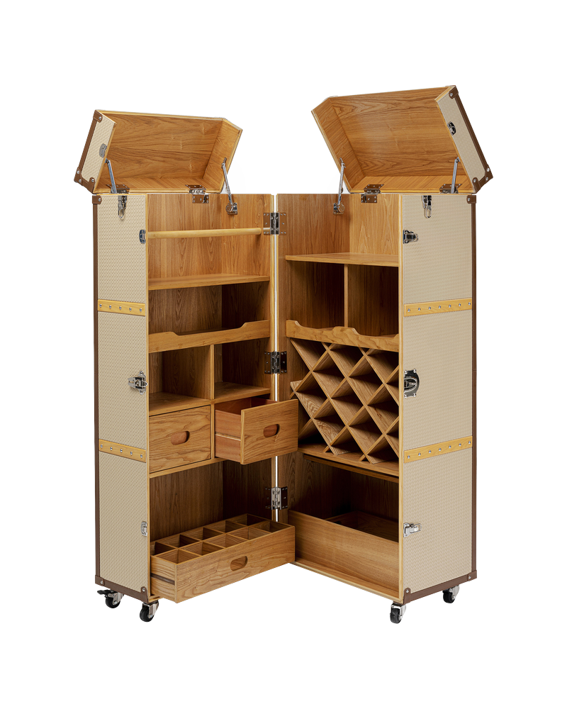 Kare - Bar Cabinet Venezia Cream