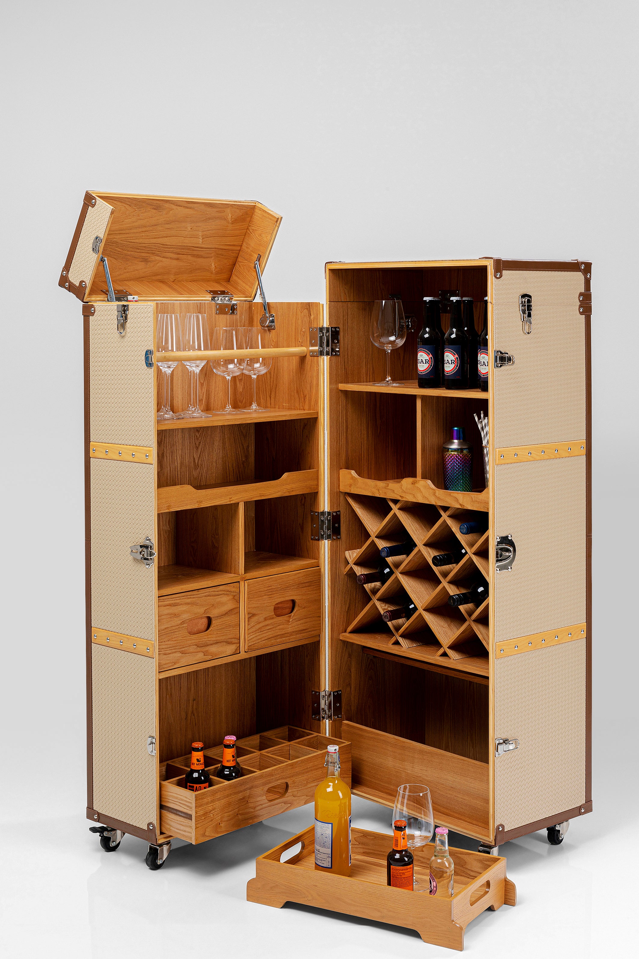 Kare - Bar Cabinet Venezia Cream