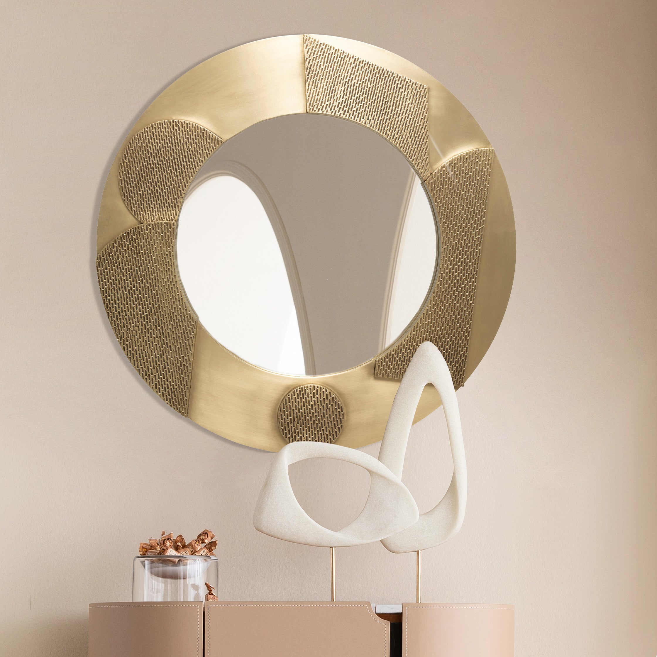 Kare - Wall Mirror Futuro Ø80cm