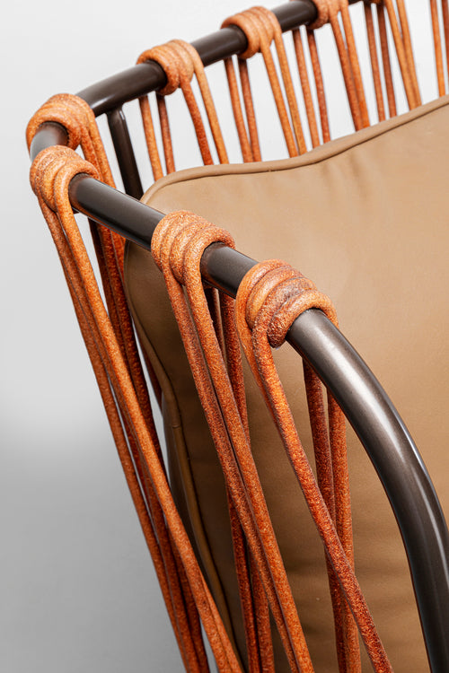 Kare - Swivel Armchair Paradiso Brown