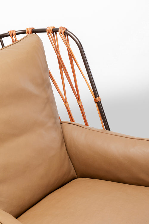 Kare - Swivel Armchair Paradiso Brown