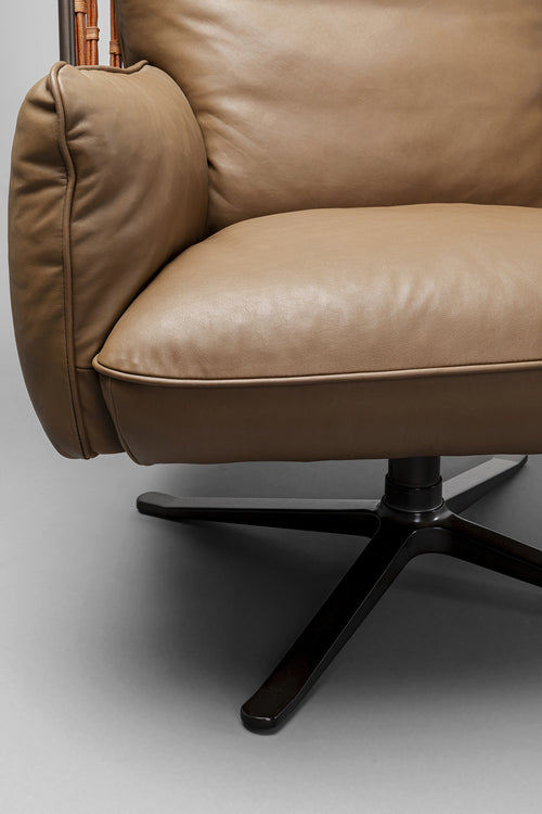 Kare - Swivel Armchair Paradiso Brown