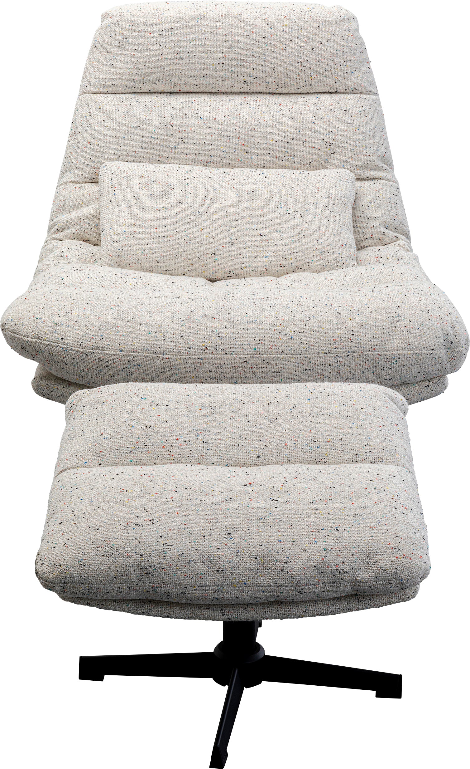 Kare - Swivel Armchair + Stool Columbia