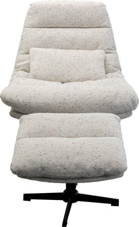 Kare - Swivel Armchair + Stool Columbia