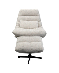 Kare - Swivel Armchair + Stool Columbia