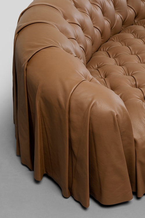 Kare - Sofa 3-Seater Drapes 226cm