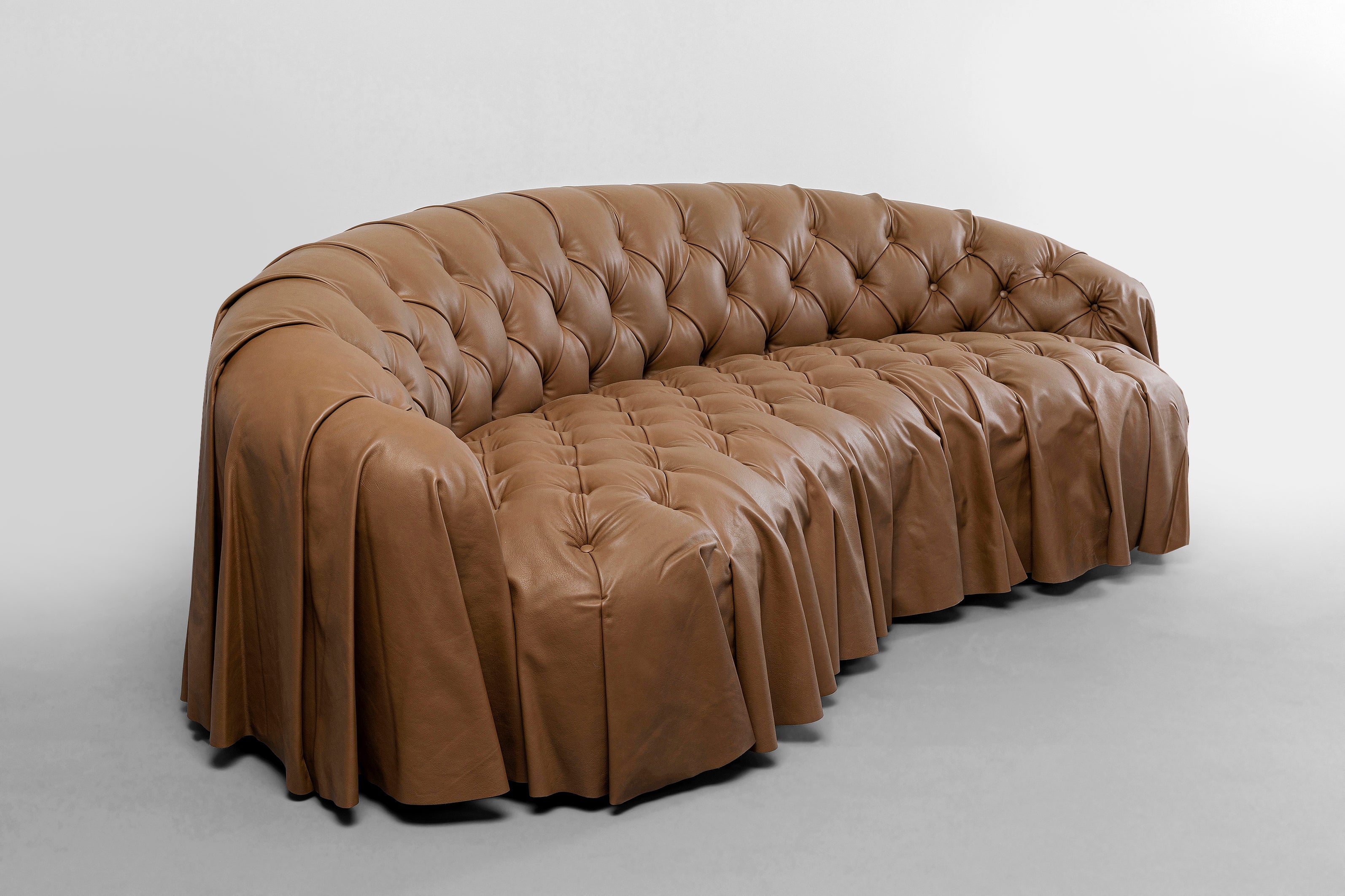 Kare - Sofa 3-Seater Drapes 226cm