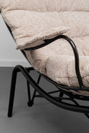 Kare - Armchair + Stool Vienna Swing Beige