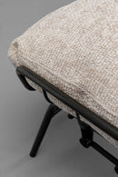 Kare - Armchair + Stool Vienna Swing Beige