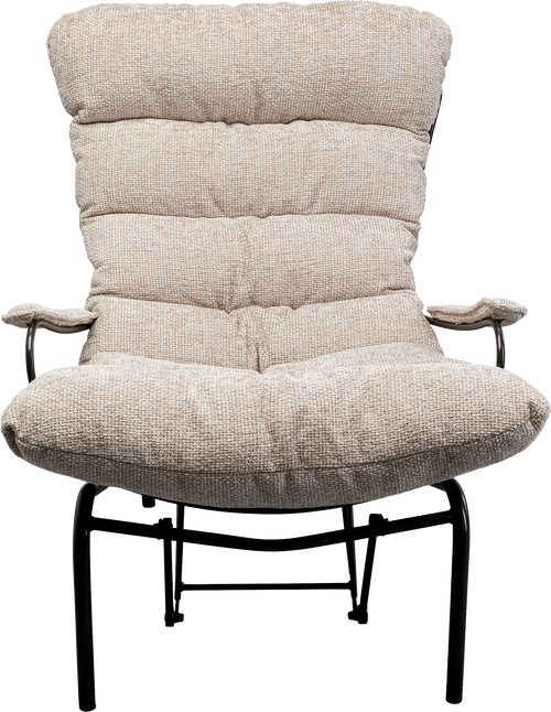 Kare - Armchair + Stool Vienna Swing Beige