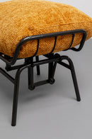 Kare - Armchair + Stool Vienna Swing Yellow