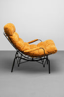 Kare - Armchair + Stool Vienna Swing Yellow