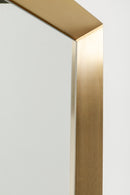 Kare - Wall Mirror Arezzo Brass Trapez 65(45)x160cm