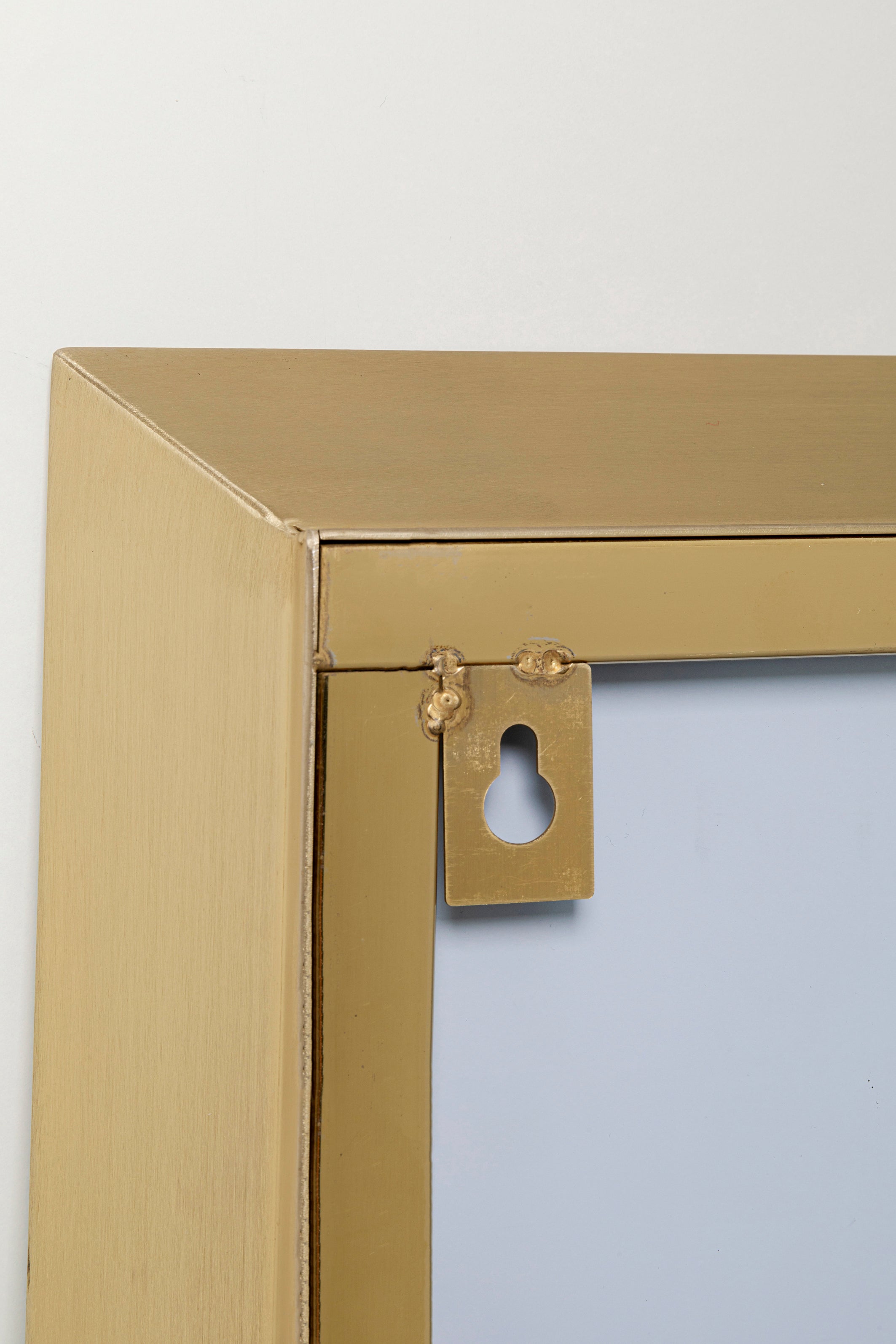 Kare - Wall Mirror Arezzo Brass Trapez 65(45)x160cm
