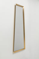 Kare - Wall Mirror Arezzo Brass Trapez 65(45)x160cm