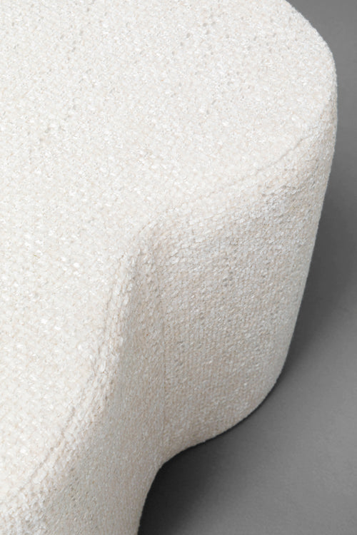 Kare - Stool Lovely Cream 36x34cm