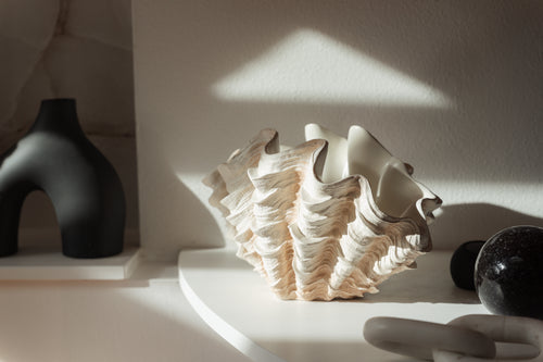 Kare - Deco Vase Concha 29cm