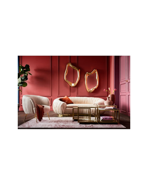 Kare - Mirror Hologram Gold 119x76cm