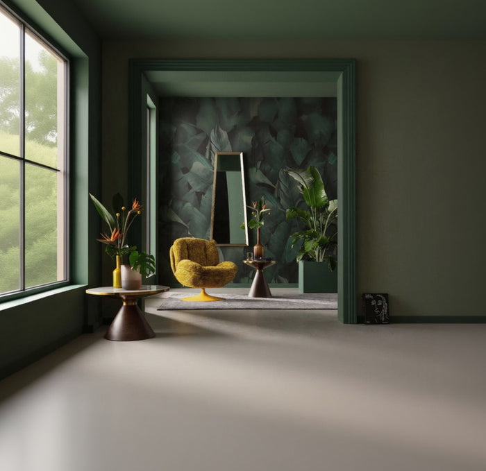 Kare - Wall Mirror Arezzo Brass Trapez 65(45)x160cm