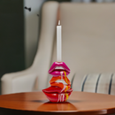 Kare - Candle Holder Lips 17cm