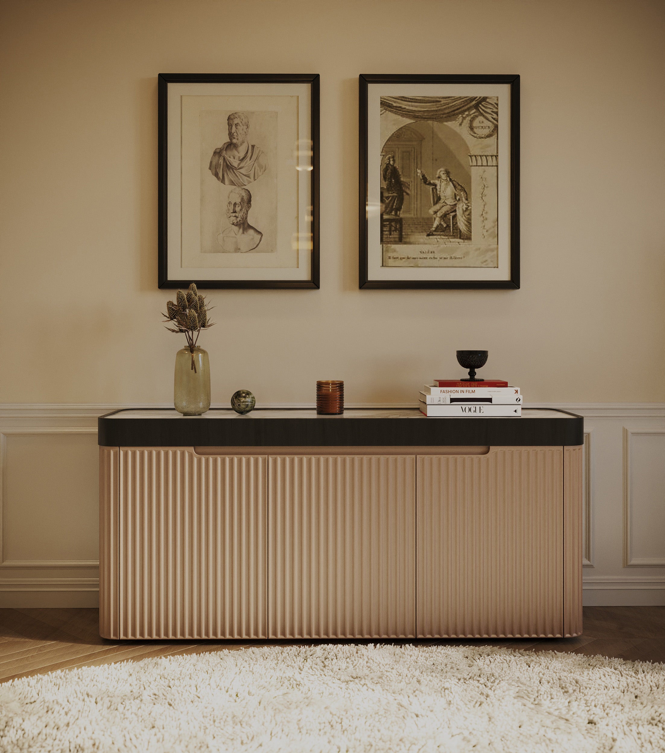 Kare - Sideboard Phoenix 180x80cm