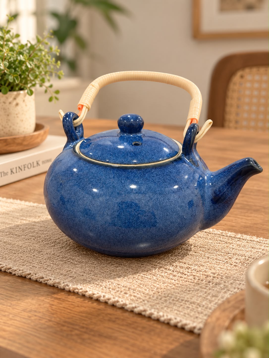Kare - Cobalt Blue Tea Set