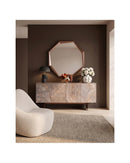 Kare - Wall Mirror Octagon Coffee 120x120cm
