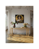 Kare - Glass Picture Art Nouveau Lady 3D 80x80cm