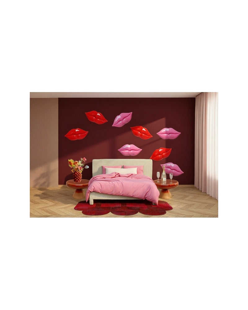 Kare - Deco Object Disco Lips 59cm