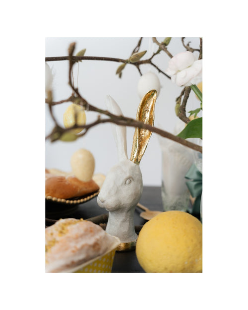 Kare - Deco Object Bunny Gold 30cm