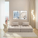 Kare - Framed Picture Dust Grey 55x75cm